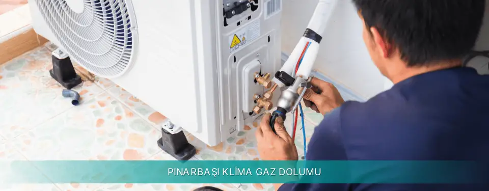 Pınarbaşı İlçemi Siemens Klima Gaz Dolumu
